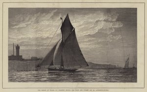 La Course du Yacht Club du Prince de Galles, le Dudu et le Cygnet au large de St Lawrence-on-Sea - Henry Spernon Tozer